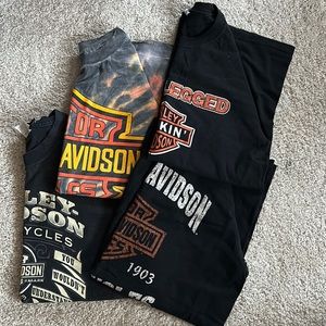 Harley Davidson shirt lot
